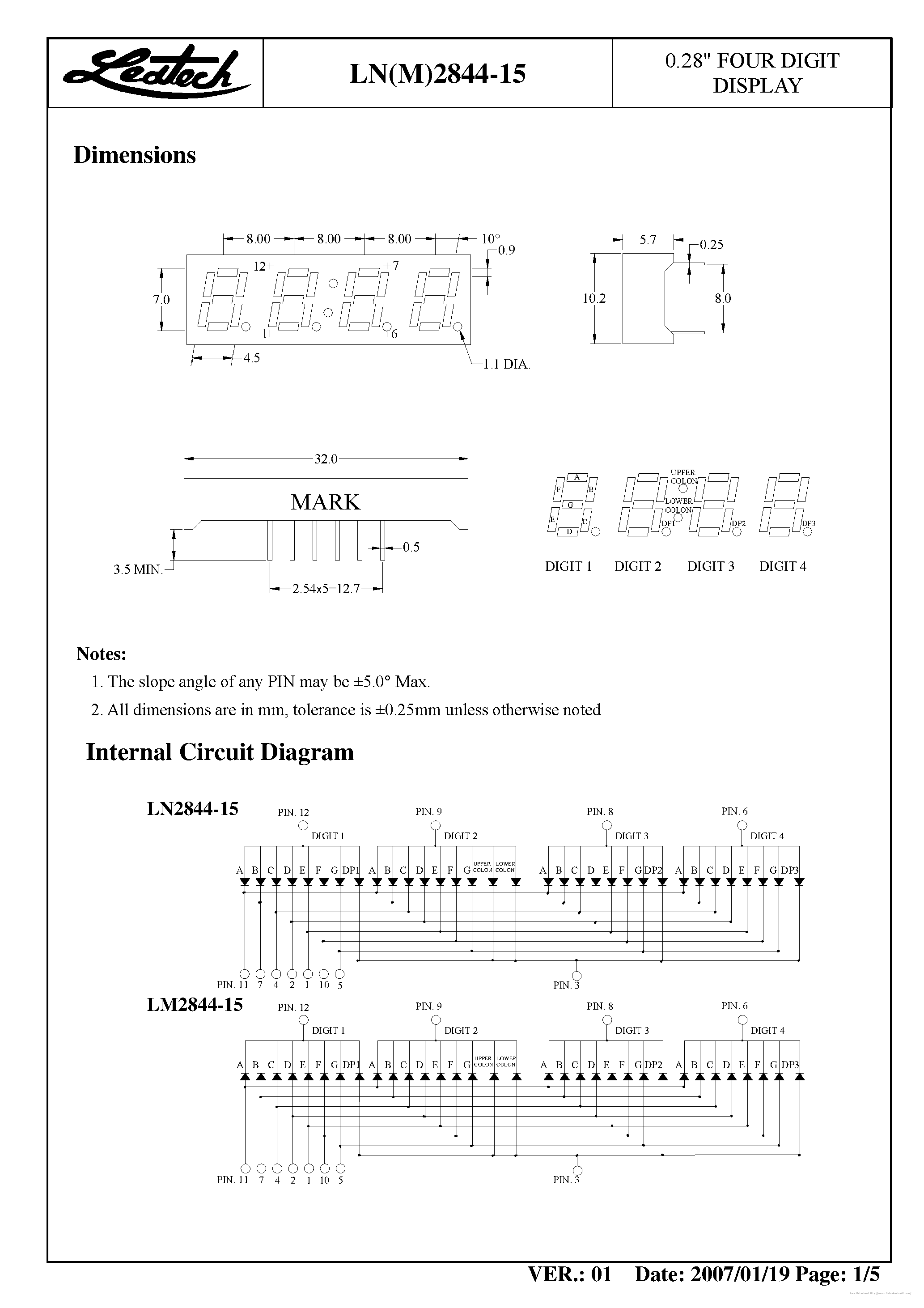 Datasheet LM2844-15 - page 2
