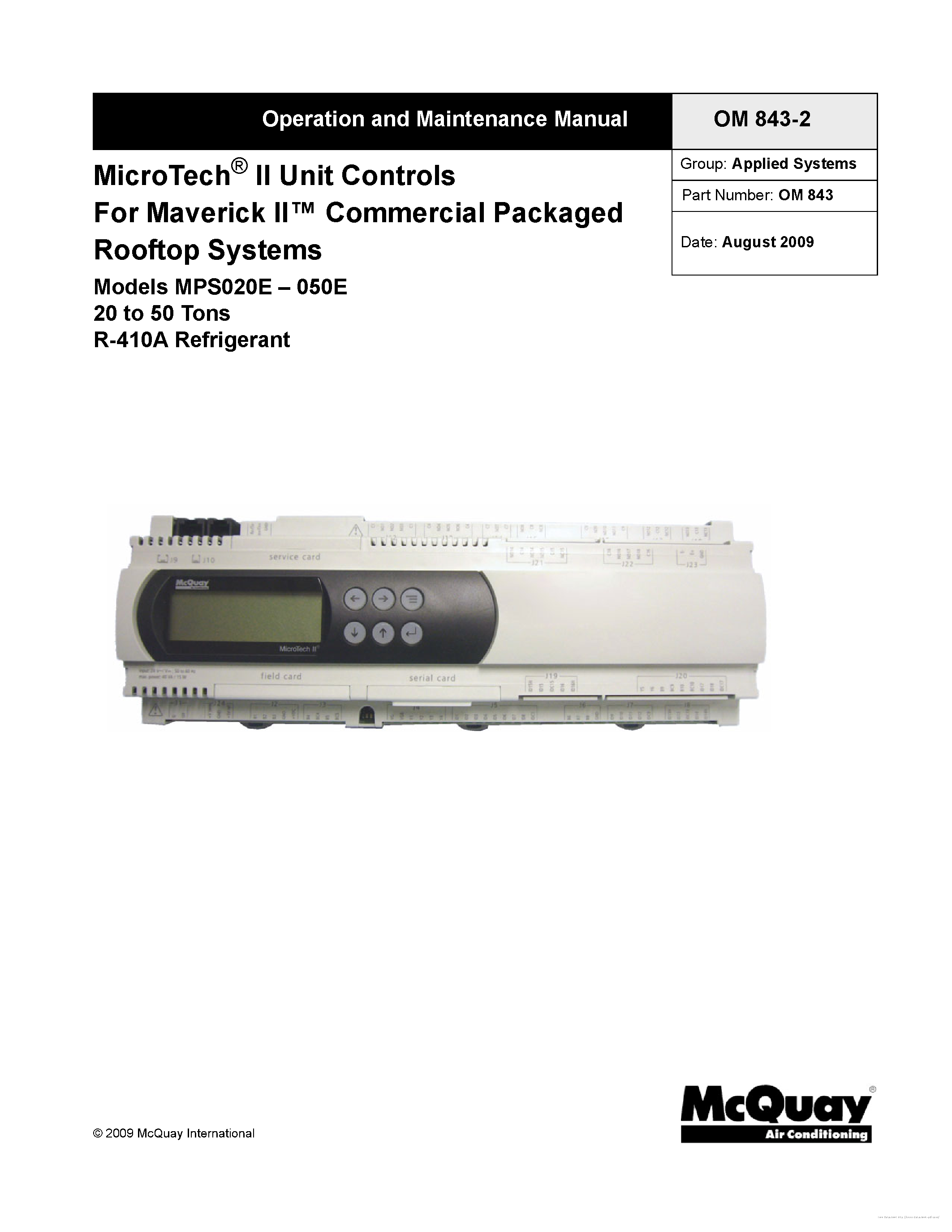 Datasheet OM843-2 - page 1