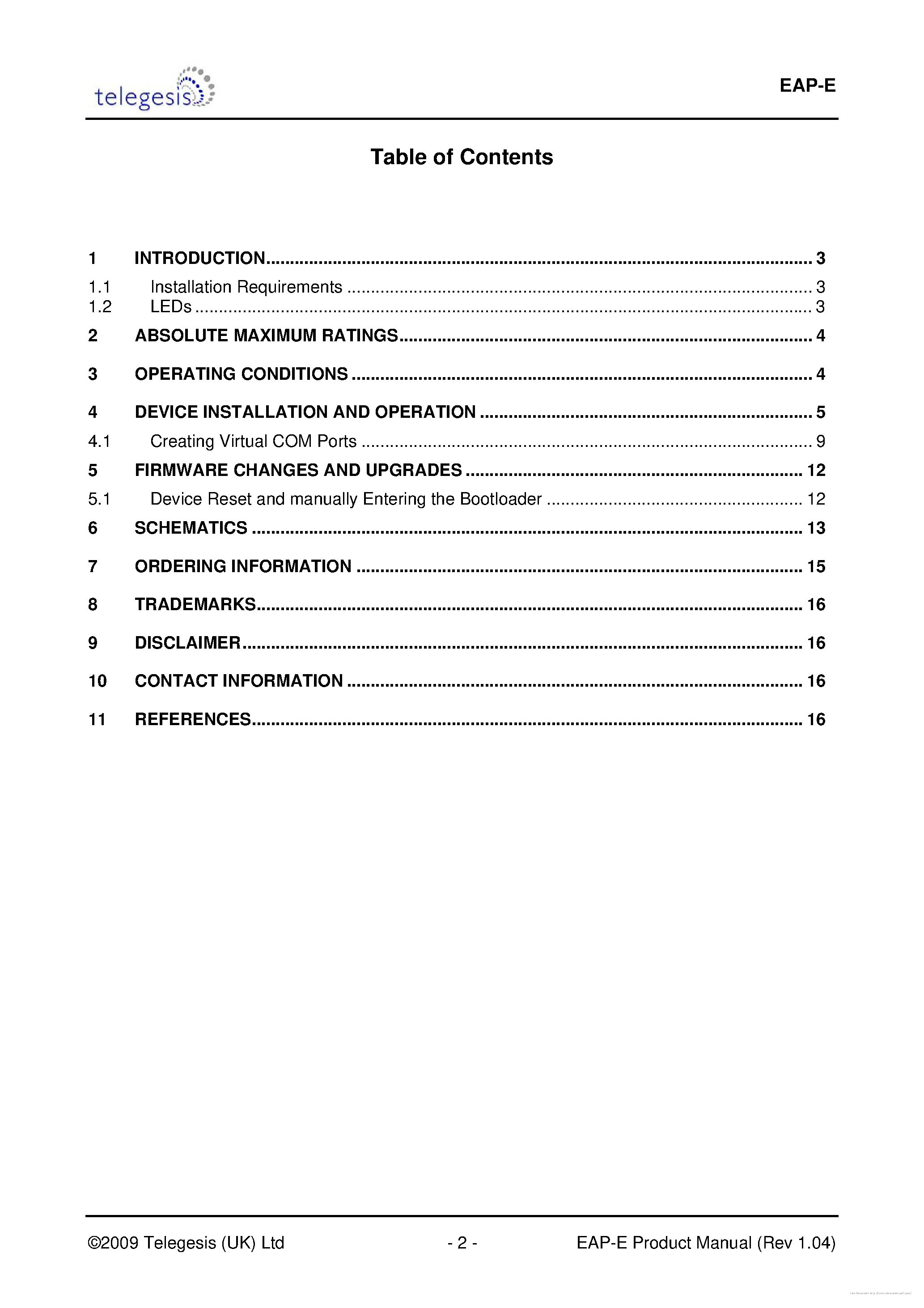 Даташит EAP-E - страница 2