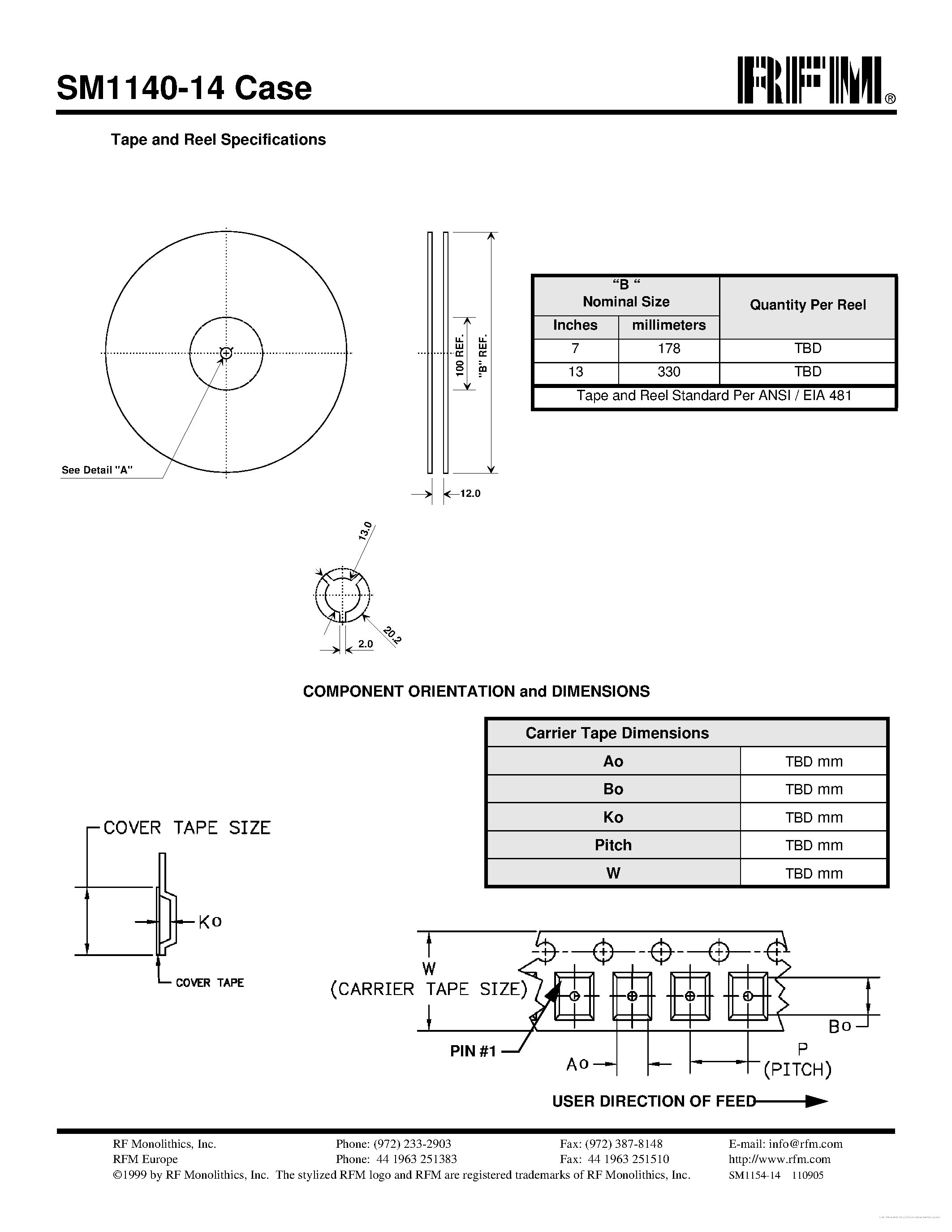 Даташит на микросхему SM1154-14 страница 2 Даташит SM1154-14 - страница 2