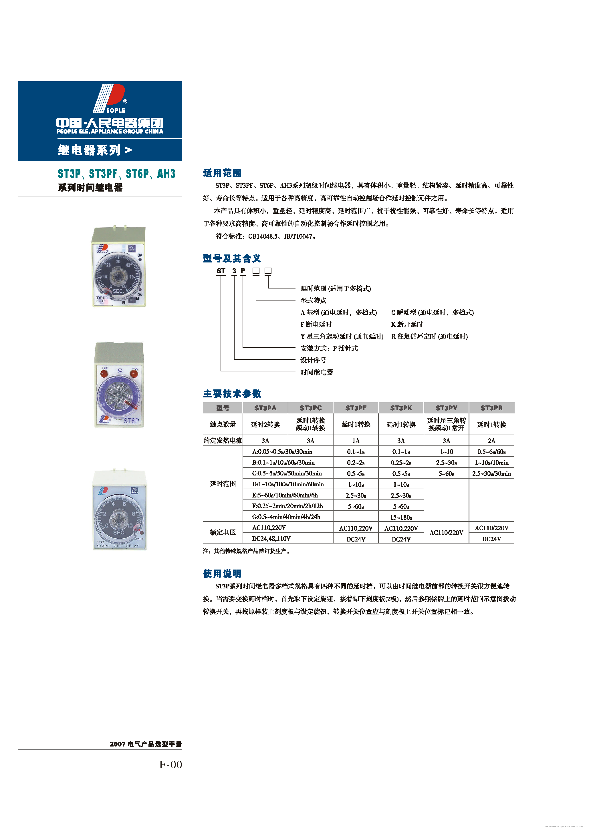Datasheet ST6P page 1 Datasheet ST6P - page 1