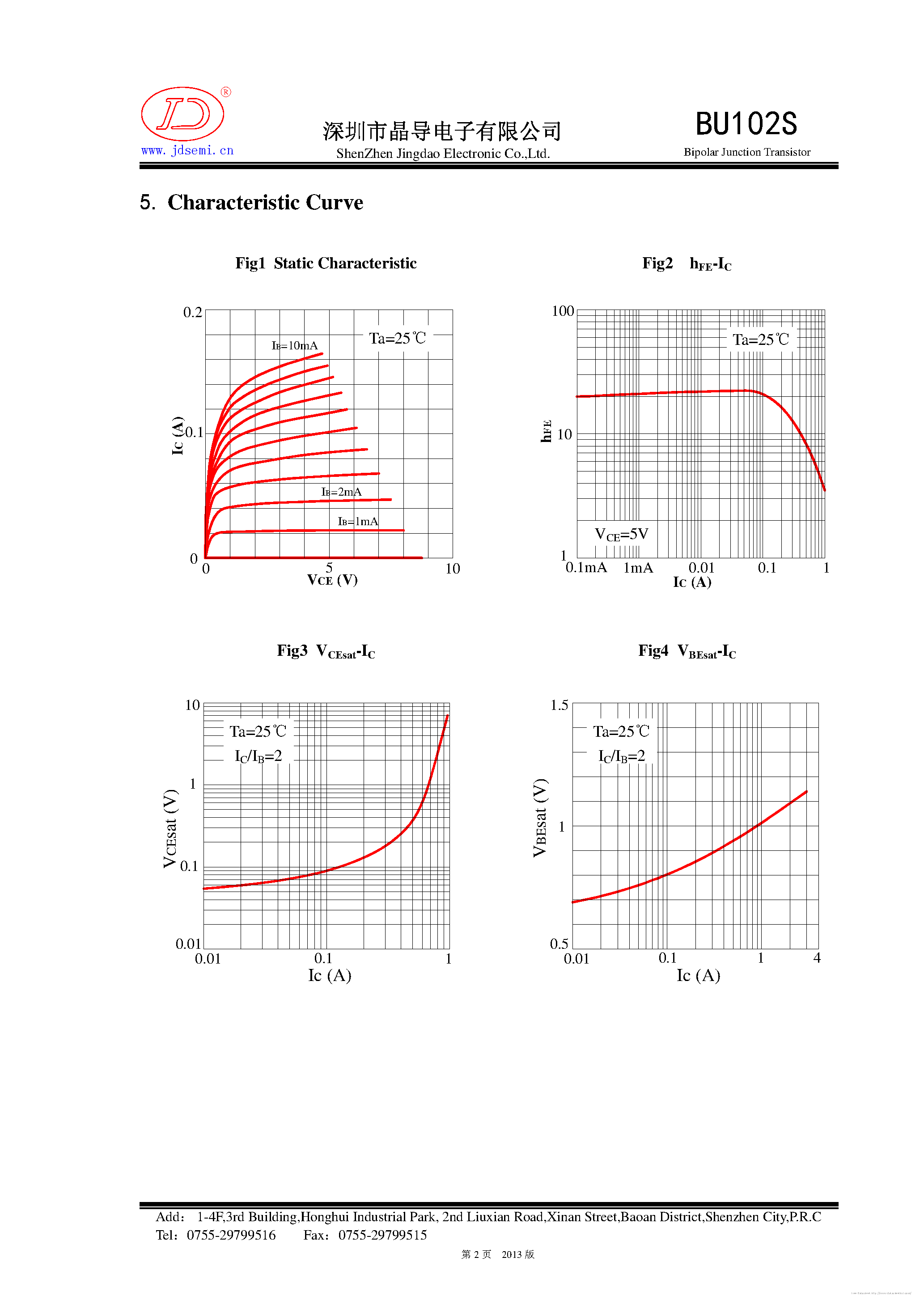 Даташит на микросхему BU102S страница 2 Даташит BU102S - страница 2