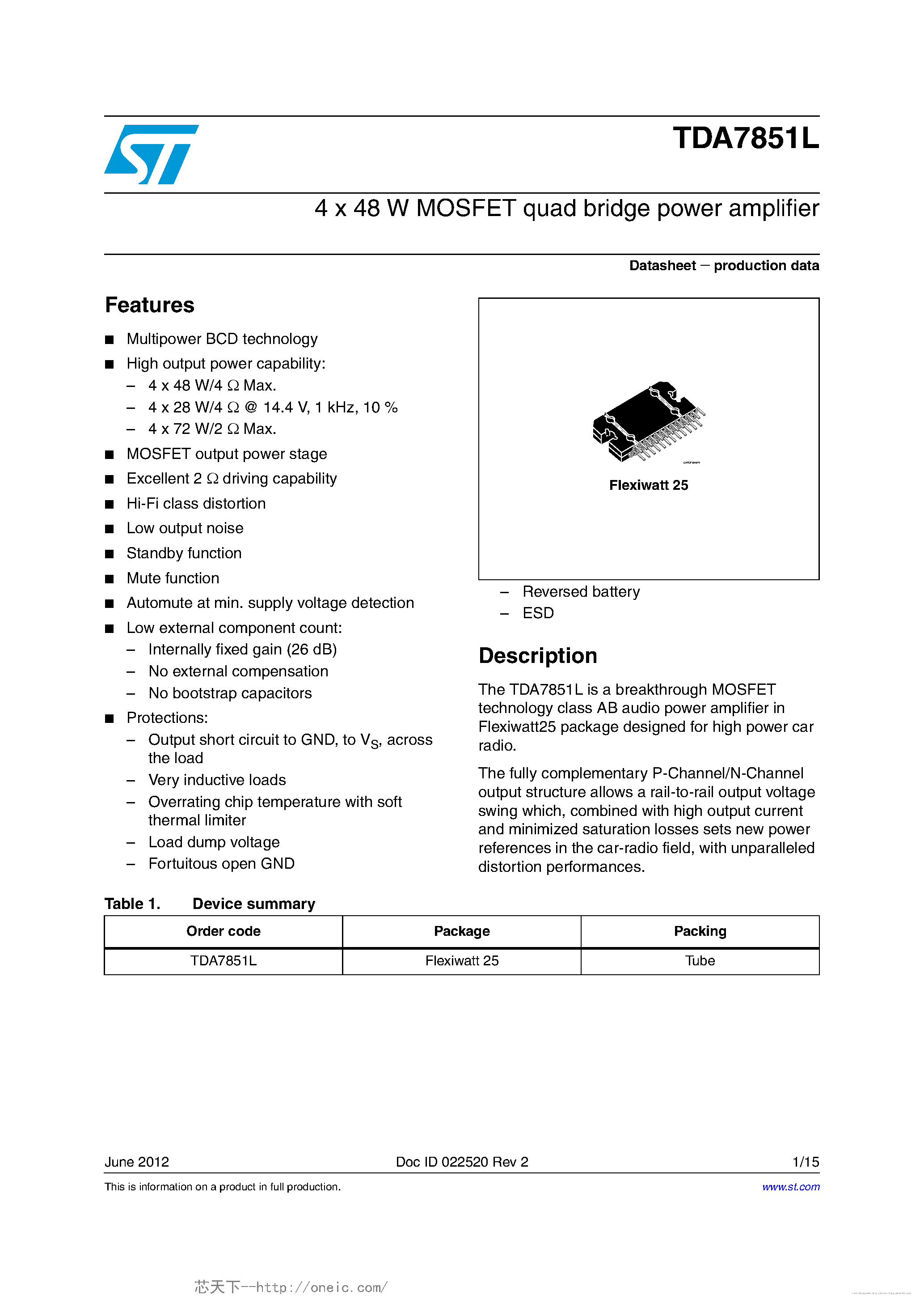Усилитель на микросхеме tda7850. Tda7851l. Tda7851. Tda7388 даташит. Tda7851.