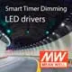 Новые LED драйверы с функцией Smart Timer Dimming от Mean Well