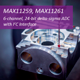 MAX11259 и MAX11261 — самые маленькие прецизионные АЦП в мире